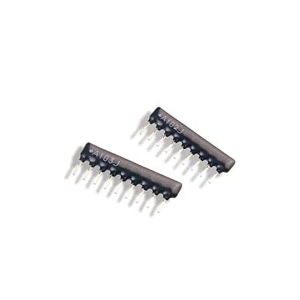 Moechando A09 8-Element Resistor Network (10 pieces) (222J (2.2KΩ))