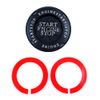 WANGCL Car Push Start Button Cover Spin Engine Start Stop Button Cover Ignition Protective Cover Anti-Scratch Universal Button Decoration Protector Ring