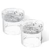 Fine and Coarse Replacement Blades for Eascandy Shave Ice Attachment for KitchenAid Stand Mixer