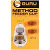 Guru Method Feeder Clips Rig Control System Pack Of 3: Small