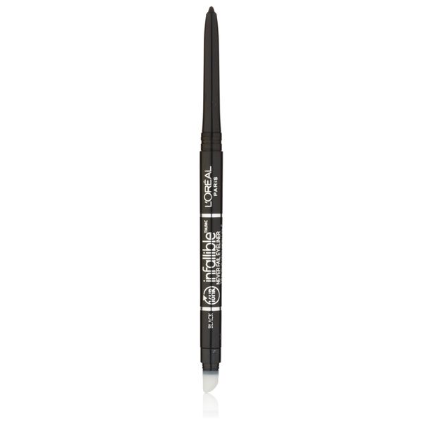 L'Oreal Paris Infallible Never Fail Eyeliner, Black, 0.008 oz.