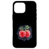 Raspberries in strong water colors look Case for iPhone 16 Pro Max