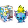 Funko pop Lilo and Stitch Stitch with Frog
