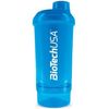 BioTech Wave+ Compact Shaker, 500 ml, Blue – 300 g