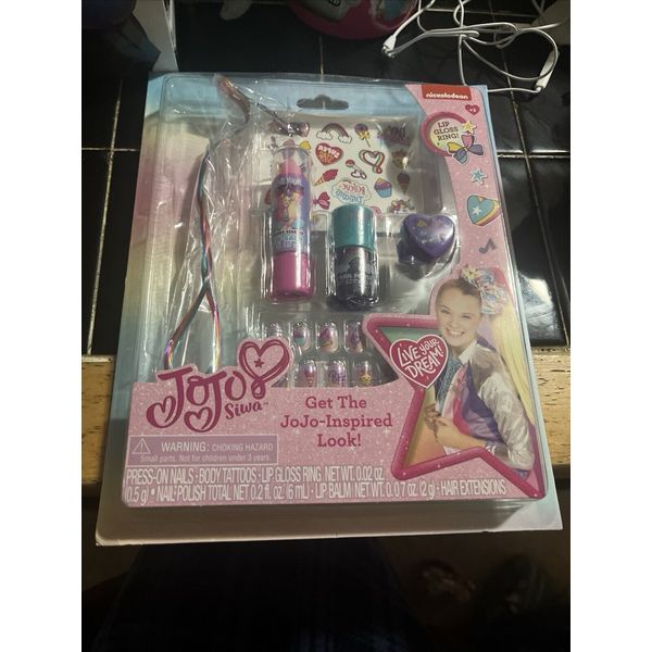 JoJo Siwa DIY Nail Kit- Includes Polish, Glitter, Stickers & More!