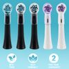 6 Pack Toothbrush Heads Dustproof Cover Compatible with Oral B, Fits for Oral-B iO Series, Pro 1000, 1500, 5000, 7500 Electric Toothbrush, Protects Brush Head and Convenient Travel (Mixing Colors)