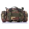 DLP Tactical Compact Range Bag/MOLLE Compatible EDC Bug Out Bag/Waist Pack (Woodland)