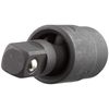 Draper Expert 1/2'' Square Drive Swivel Socket Universal Joint | Impact Wobble Socket Powerdrive Adapter | 75976