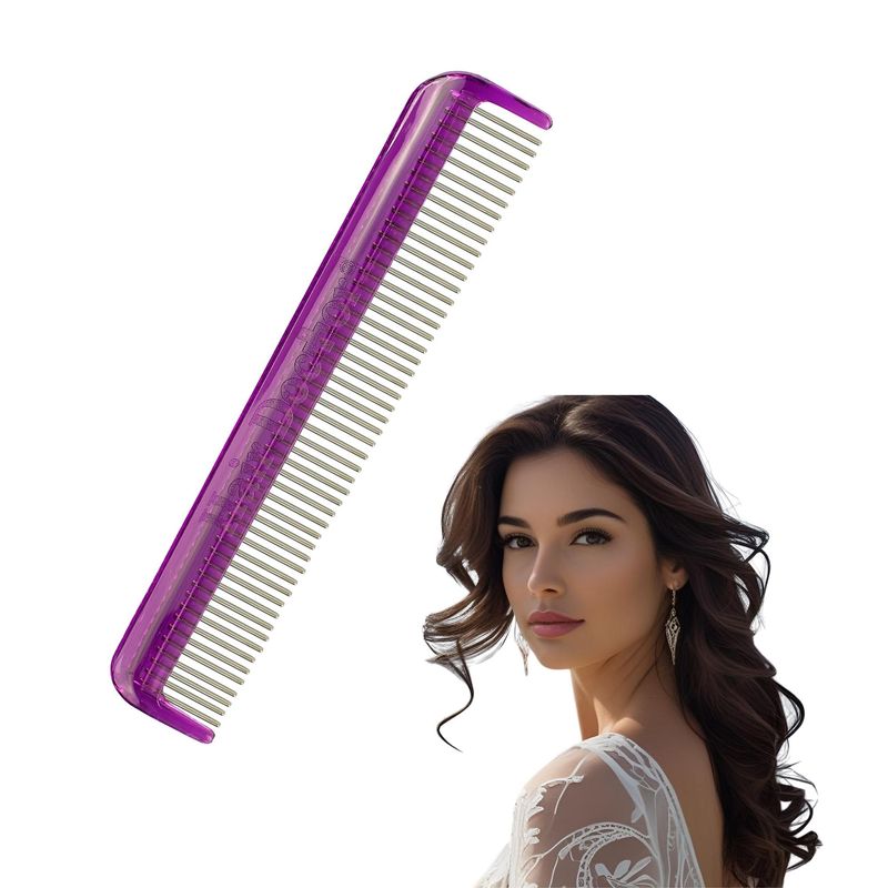 Hair Doctor Vanity Comb with silky smooth rotating teeth prevents hair ...