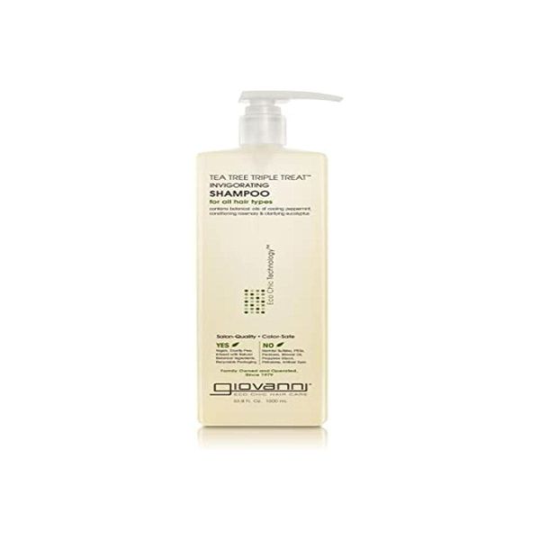 Giovanni® EchoChic® TeaTree Triple Treat Invigorating Shampoo, 1000ml