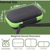 Aenllosi for Giiker Super Decoder Hard Travel Protective Storage Case, Black (Case Only)