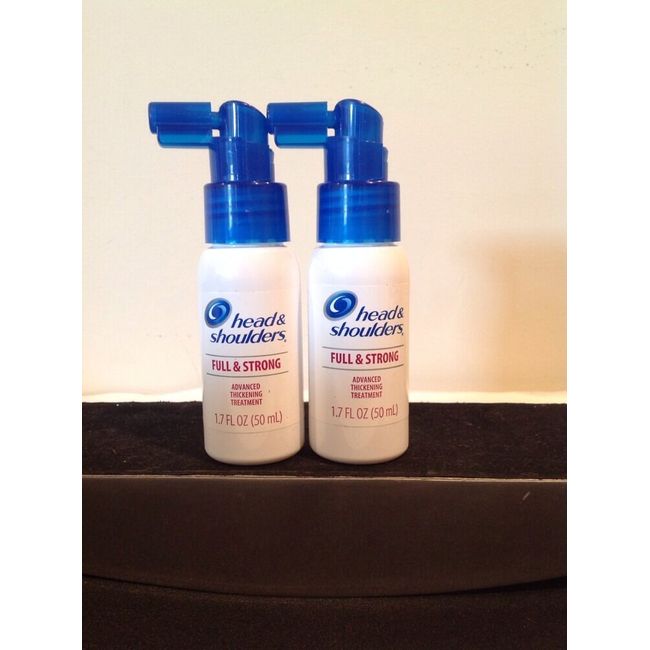 2 Head & Shoulders Full & Strong Advanced Thickening Treatment Travel Size 1.7