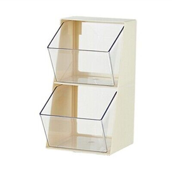 Wall-Mounted Tea Bag Coffee Bag Storage Box High-Quality Pet Tea Bag White P8I7