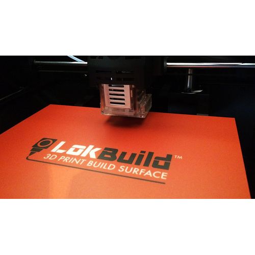Genuine LokBuild 3D Print Build Surface, 153x153mm (LokBuild153x153)