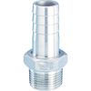 TRUSCO Threaded Pipe Fitting SUS Hex Hose Nipple 25A TSTHN25A