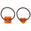 Aceti Hair Elastic Square, Heart (Tortoise Shell)