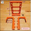 Tablet/Phone Stand for Steering Wheel (Stationary - When Parked)