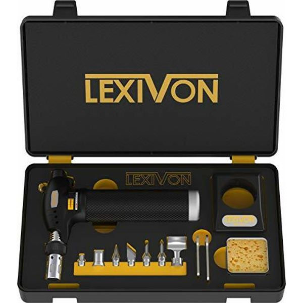 Butane Torch Multifunction Kit Premium Selfigniting Soldering Station With Adjus