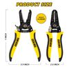 DOWELL 10-22 AWG Wire Stripper Cutter Wire Stripping Tool And Multi-Function Hand Tool，Professional Handle Design And Refined Craftsmanship.