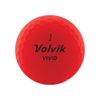 Volvik Vivid Golf Balls - Matte Red, Dozen