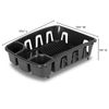 Dish Rack with Self Draining Base Dish Drying Rack Kitchen Tools Self-Draining