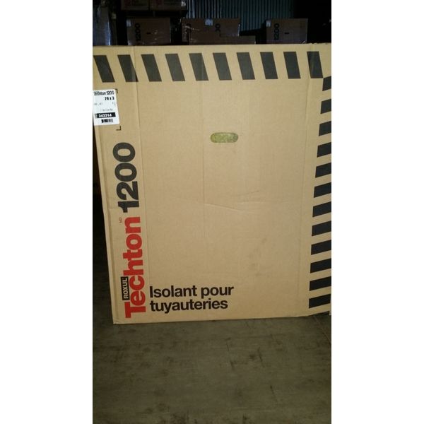 Roxul Techton 1200 Pipe Insulation  20"x3"  3 Linear ft