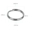 Foto&Tech Stainless Steel Big Round Lug Ring Camera Strap Split Ring for Medium Cameras (20 pcs, Original)