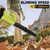 Upgraded Cordless Leaf Blower 540CFM Handheld Electric Leaf Blower With Battery