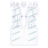 Newest Acupuncture Medical Records (100 Sheets) (A4)