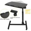 360° Swivel Rolling Laptop Desk Stand Adjustable PC Computer Mobile Notebook 