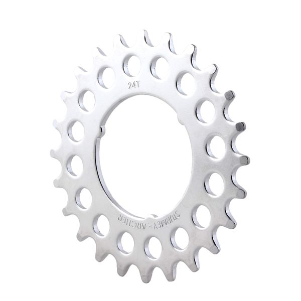 Sturmey Archer 5-Speed Flat Cog - 3-Spline, 1/8 inch - 24t, Chrome - HSL203.0001.0P