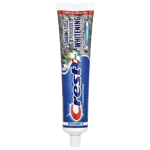Crest Tartar Protection Toothpaste, Whitening Baking Soda & Peroxide, 8.2 oz