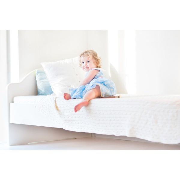 Wonder Baby Saddle Style Children’s Soaker Waterproof Mattress Pad & Sheet Protector – Soft, Comfortable, Lightweight Bedding - Absorbs 6 Cups – 34” x 36” for Twin Beds