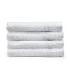 Catherine Lansfield Quick Dry Cotton 4 Pack Face Cloth White