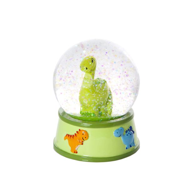 Little Dinosaur Snow Globe Gift for Boy