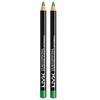 (2 pack) NYX Slim Eye Pencil Green Shimmer 0.03 oz