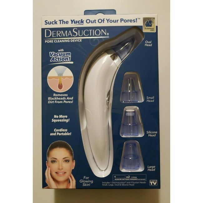 BulbHead DermaSuction Derma Suction Pore Cleaning Device With Vacuum Action