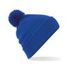 Beechfield - Cuffed Design - Original Pom Pom Beanie - Bottle Green