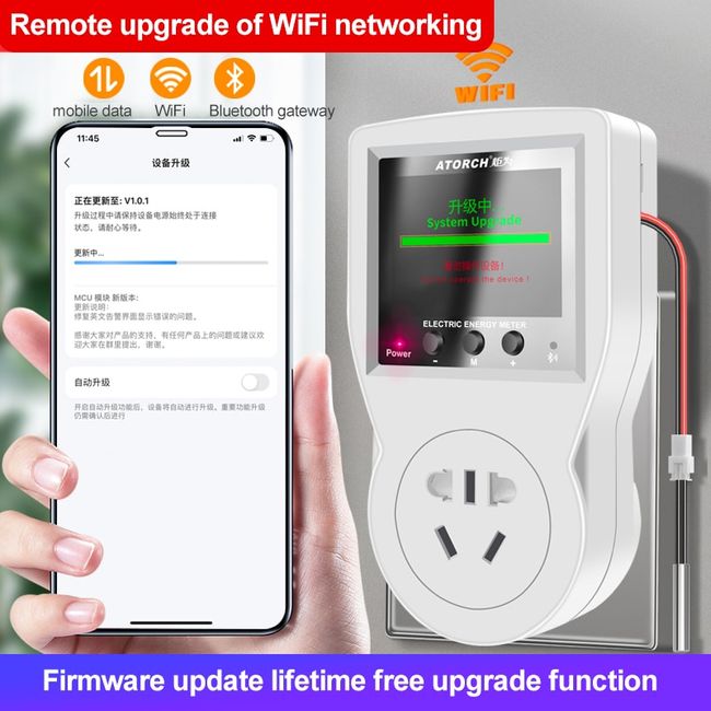 Wi-Fi Temperature Hygrometer Sensor, Thermometer Humidity Hubs &  Controller, If Link with a TUYA Plug or IR Remote, Smart Control Heating  Fan Cooling