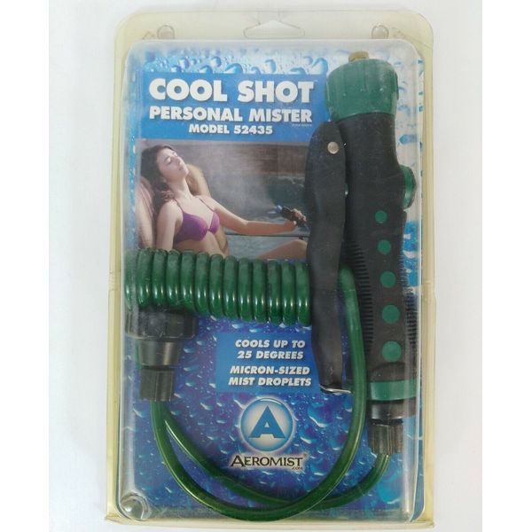 NEW Personal Garden Hose Pet Water Mister, Mist Nozzle, Micron Sized Droplets