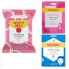 2 Burt’s Bees Sheet Masks & Clarifying Facial Towelettes, 30ct
