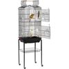 64-Inch Play Open Top Medium Small Bird Cage with Detachable Rolling Stand for P