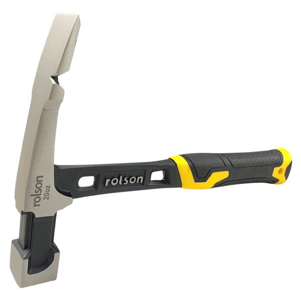 Rolson 10435 Solid Forged Brick Hammer 20 oz (560g)