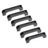 sourcing map Plastic Pull Handles 120mm Hole Centers Luggage Mechanical Equipment 6Pcs