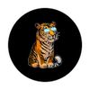 Tiger Wearing Beach Sunglasses Cool PopSockets Swappable PopGrip
