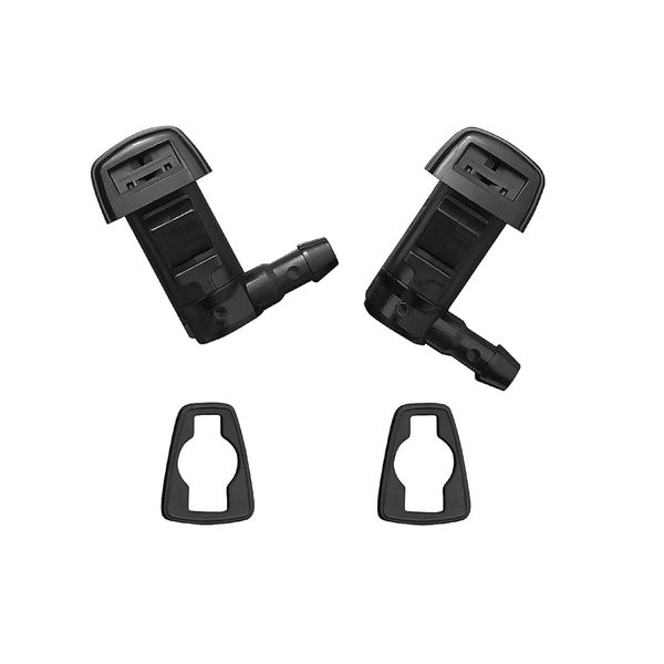 5182327AA Premium Wiper Washer Nozzles Fit for Dodge Challenger/Charger 2011-2017 | Chrysler 300 (2011-2023), Windshield Washer Fluid Jet Nozzle | Easy to Install | 2 Pack, Ref 68260029AA, 58147