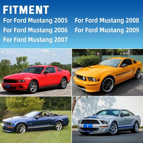 AUTOVIC Shifter Cover Repair for Ford Mustang 2005-2009 with Automatic Shifter - Fix Peeling Chrome