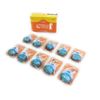 Yagami Portable Ventilation Portable Kumahisa 10 Pack (Clear Blue)