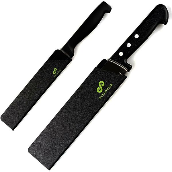 EVERPRIDE 6 Inch & 8 Inch Chef Knife Edge Guards Set (2-Piece Set)