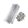 A ABSOPRO 36pcs 3.5mm Thread Diameter 170mm Length Motorcycle Wheel Spokes Item Replacement